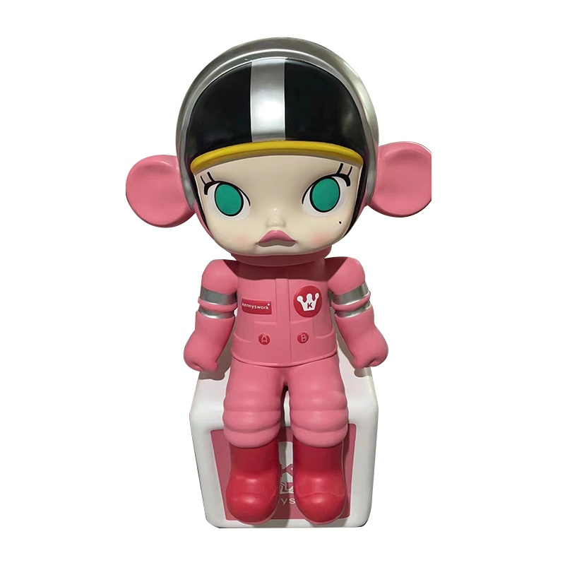 Bubble Mart (Molly) szobrászat - Egyedi 3D művészet otthoni és irodai dekorációhoz