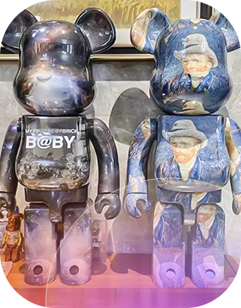 A Resin Art Sculptures Statues szín- és textúrájú megvalósítása: a művészet és a technológia tökéletes kombinációja